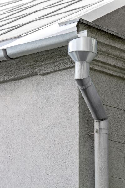 Galvanized Gutter Installation in Belleville