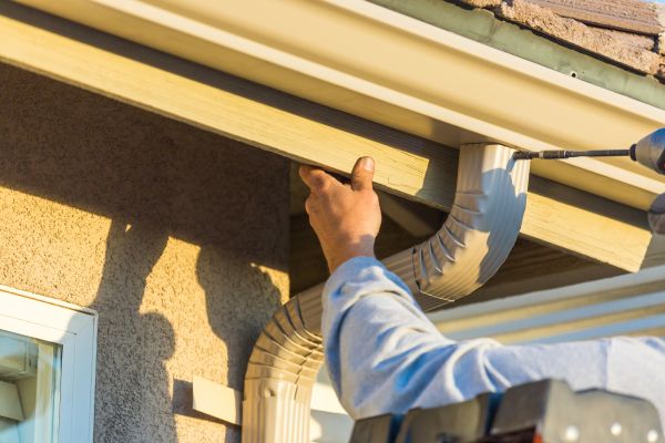 Aluminum Rain Gutter Service in Belleville