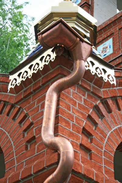 Church Downspout Installation in Belleville
